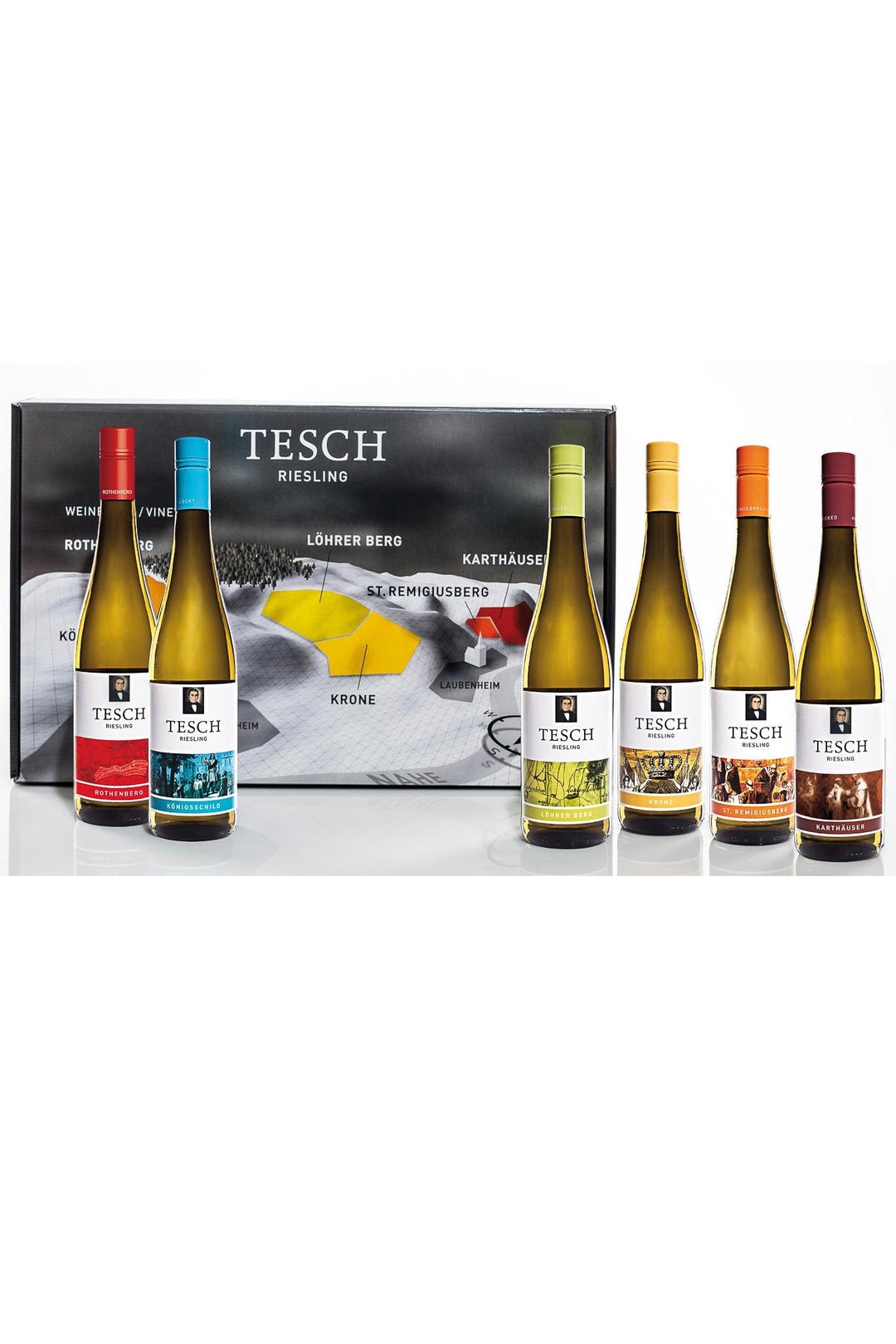 Glanzberg Riesling-Lagenbox Passion 2021 – - Tesch Wein